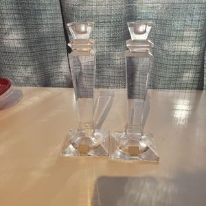 Fifth Avenue Crystal candle holders